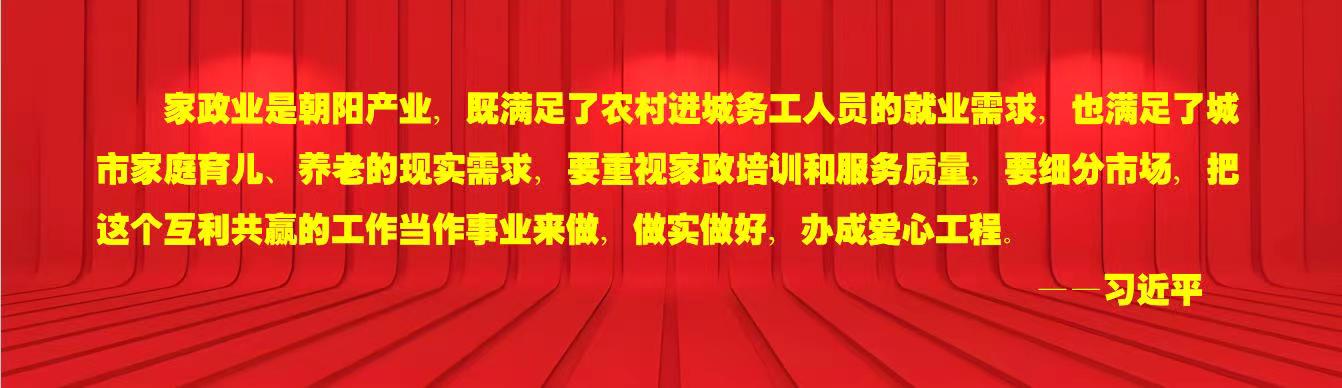 家政业是朝阳产业